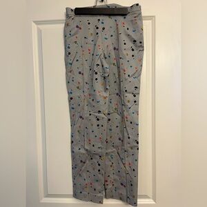 Akris Punto colorful pattern pants